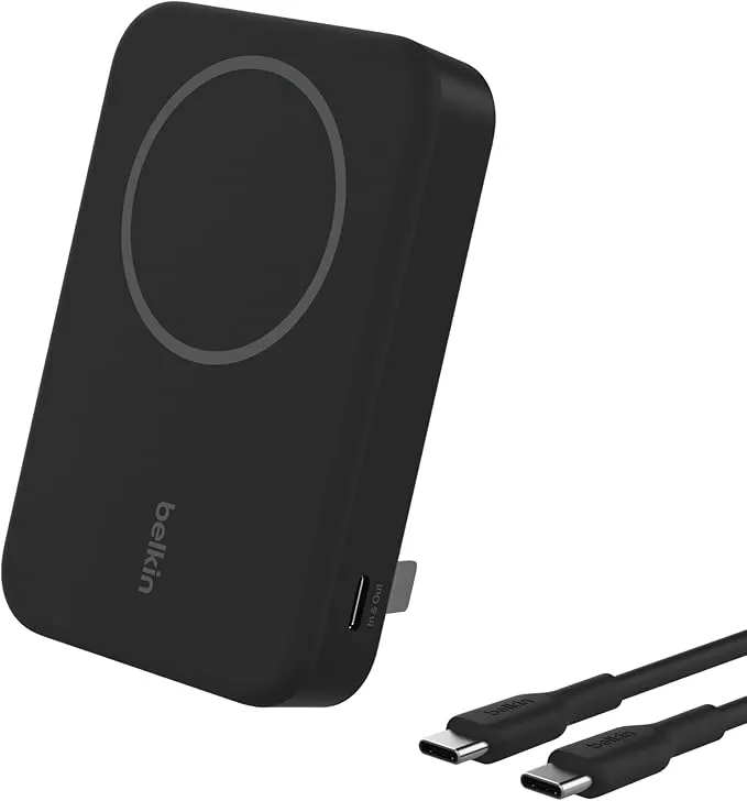 Belkin BoostCharge Pro Wireless Power Bank 10K with Qi2 and Kickstand