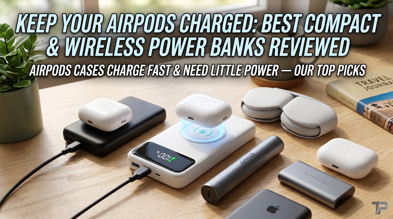 Best Power Banks for AirPods (2026 Guide)