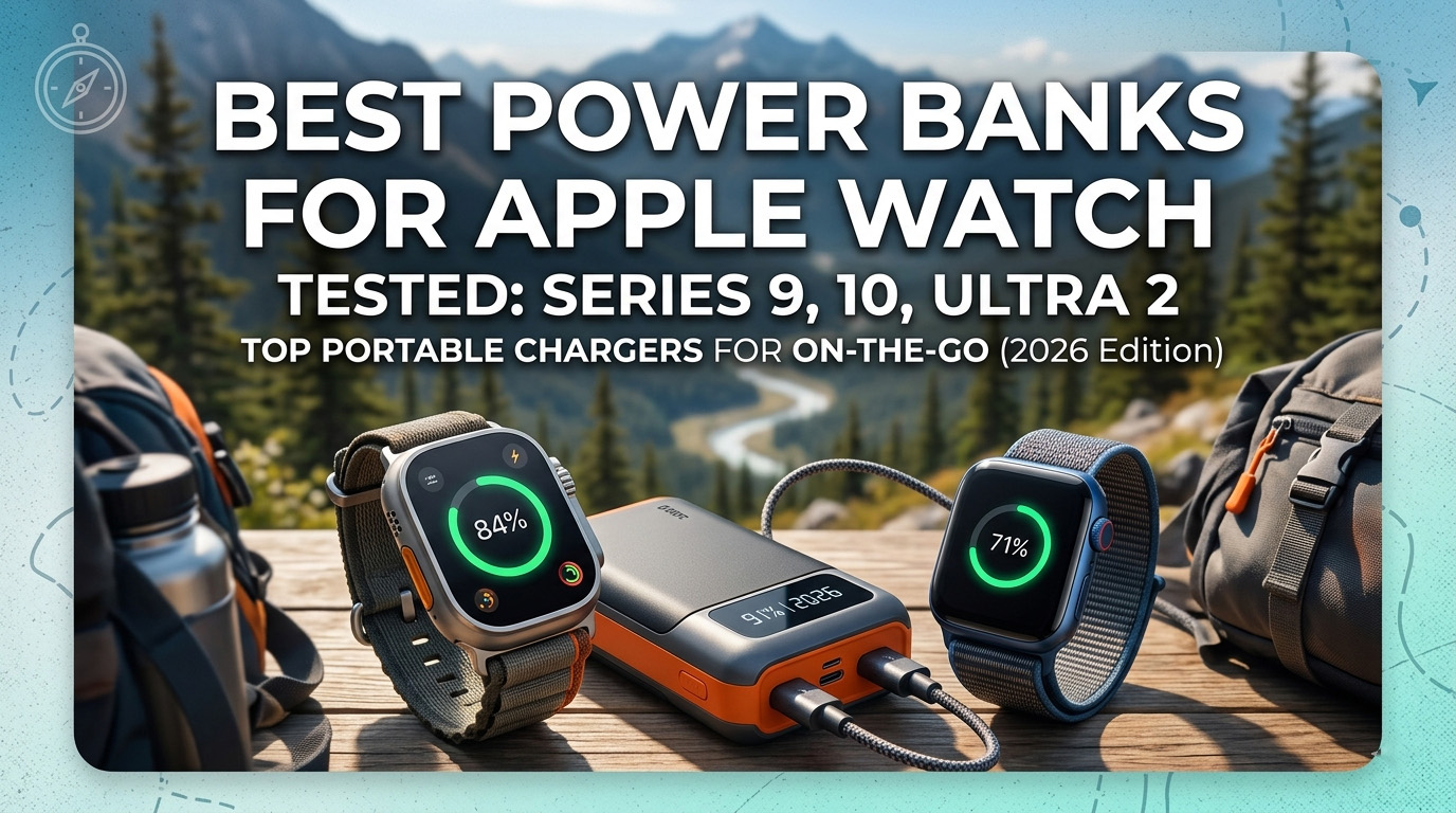 Best Power Banks for Apple Watch 2026 (Tested)