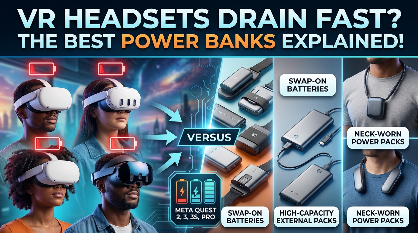 Best Power Banks for Meta Quest (2026 Guide)
