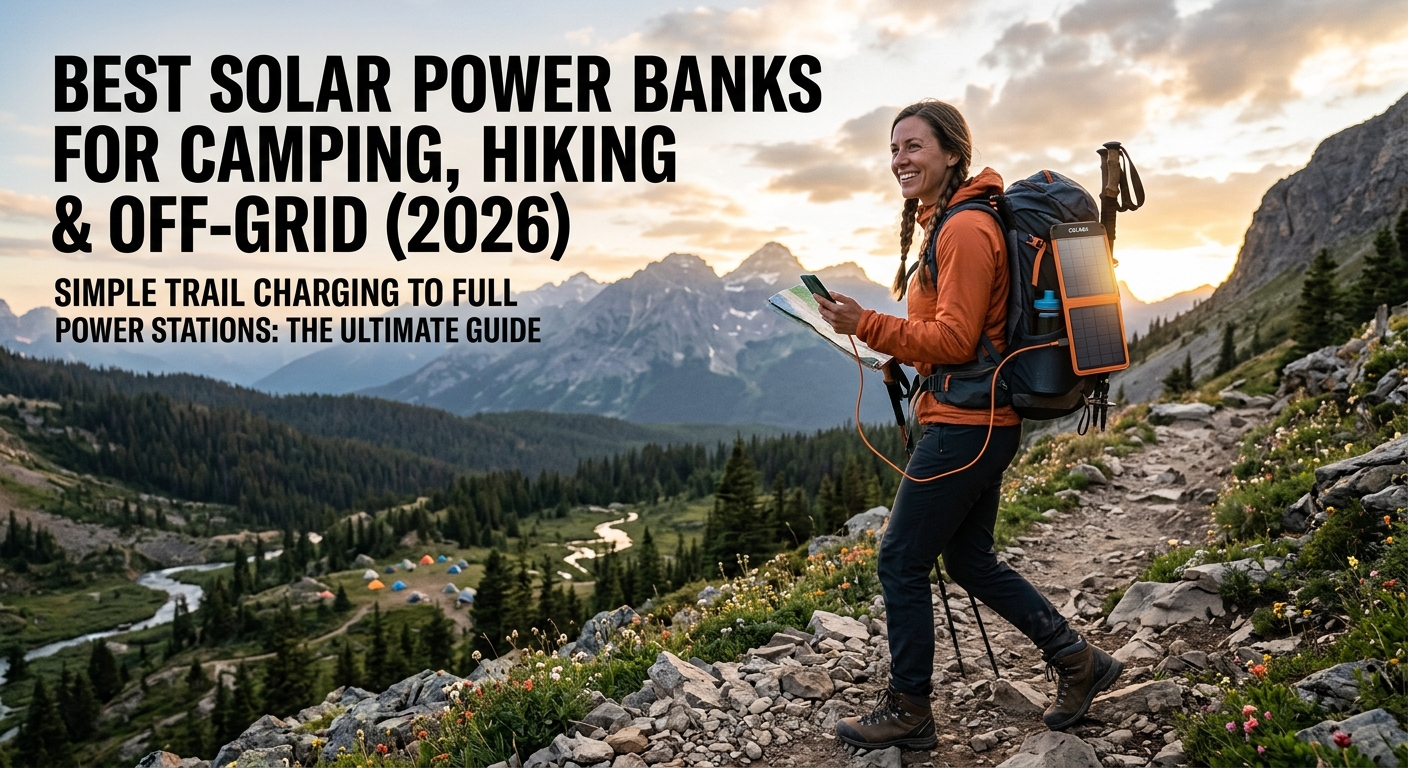 Best Solar Power Banks for Camping (2026 Guide)