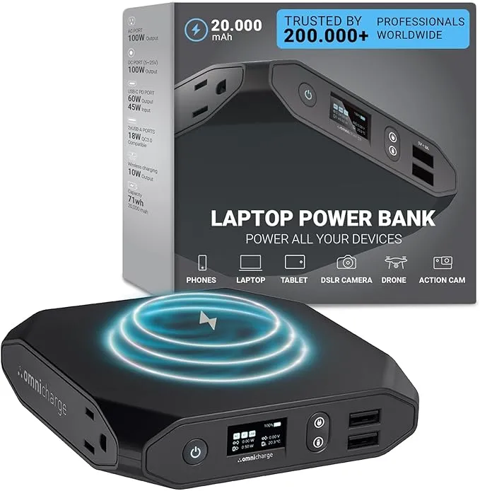 Omnicharge Omni 20+ Portable Power Bank